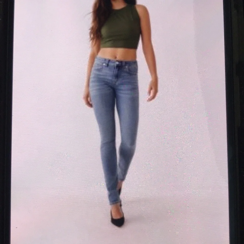 True Religion Mid rise skinny w32 Stella medium wash no flap NWT - Picture 1 of 16